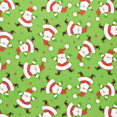 Bright Christmas - Christmas Spirit Green Yardage
