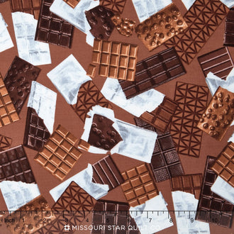 Oh Fudge - Unwrapped Brown Yardage