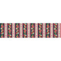 Cherry Pie - Cherry Navy 11" Stripe Yardage Alternative View #1