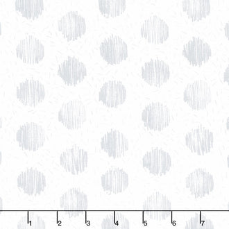 Makers Collage - Chicken Scratch Fog Yardage
