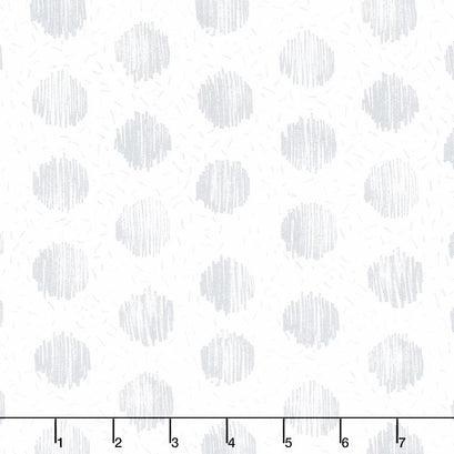 Makers Collage - Chicken Scratch Fog Yardage