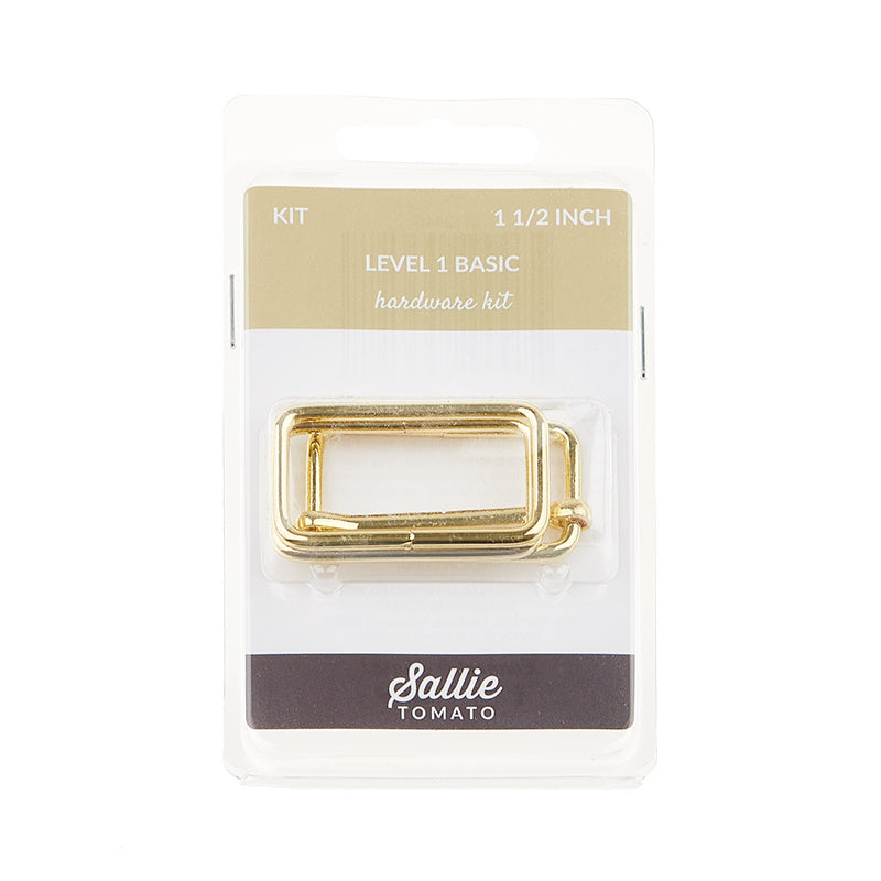 Sallie Tomato Level 1 Basic Hardware Kit - 1-1/2" Gold Alternative View #1