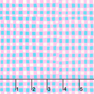 Country Mouse - Checkers Lilac Yardage