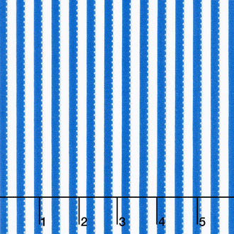 Be Colorful - Stripe Blue Metallic Yardage