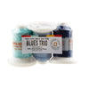 Missouri Star Blues 50 Wt Cotton Thread Stash Builder 3 Pack