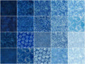 Beaming Blue Batiks Stamps