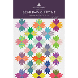 Bear Paw on Point Quilt Pattern by Missouri Star