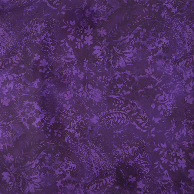 Beautiful Backing - Vintage Damask Purple 108" Wide Backing Primary Image