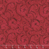 Beautiful Backings - Elegant Scroll Burgundy 108" Wide Backing