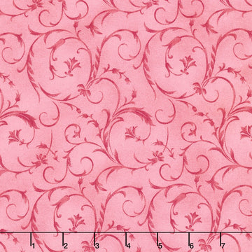 Beautiful Backings - Elegant Scroll Rosette 108" Wide Backing