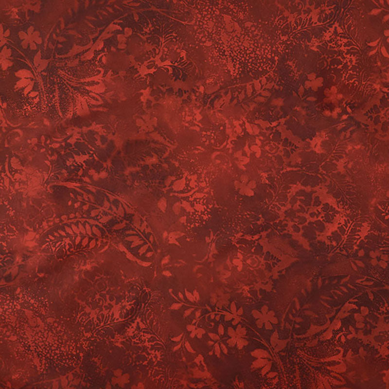 Beautiful Backings - Vintage Damask Red 108" Wide Backing Primary Image