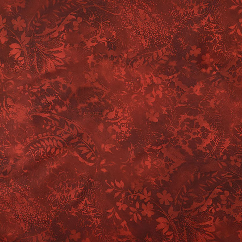 Beautiful Backings - Vintage Damask Red 108" Wide Backing Primary Image