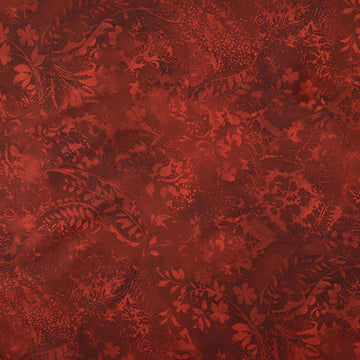 Beautiful Backings - Vintage Damask Red 108" Wide Backing Primary Image