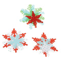 Missouri Star Iron-on Fabric - Christmas Snowflakes
