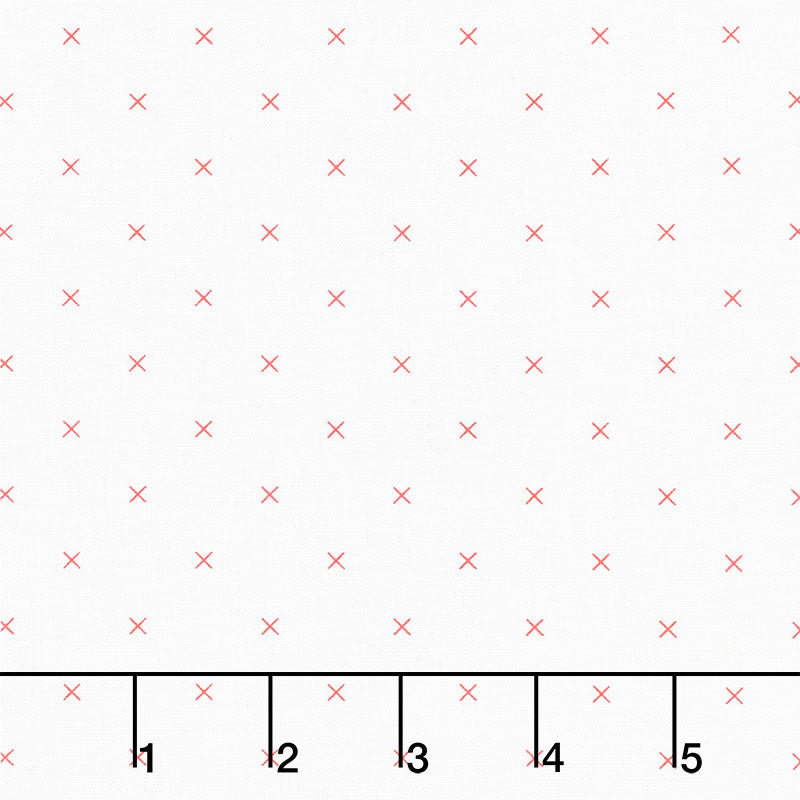 Bee Backgrounds - Cross Stitch Cayenne Yardage Primary Image