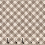Bee Basics - Gingham Raisin Yardage Primary Image