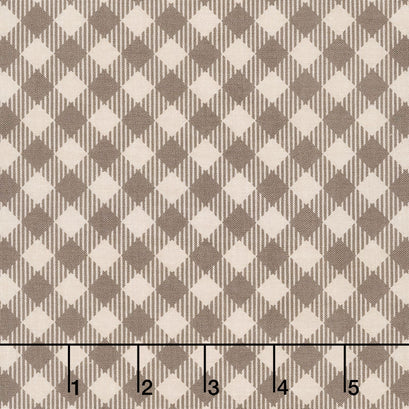 Bee Basics - Gingham Raisin Yardage