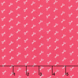 Bee Basics - Scissor Raspberry Yardage