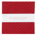 Bee Cross Stitch 10" Stackers Alternative View #1