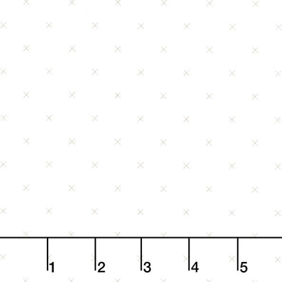 Bee Cross Stitch - Cross Stitch on Cloud Pebble Yardage