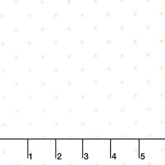 Bee Cross Stitch - Cross Stitch on Cloud Daisy Yardage