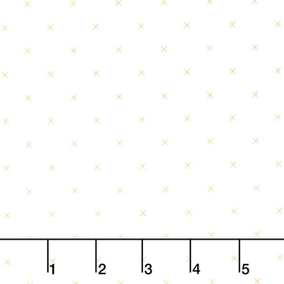 Bee Cross Stitch - Cross Stitch on Cloud Daisy Yardage