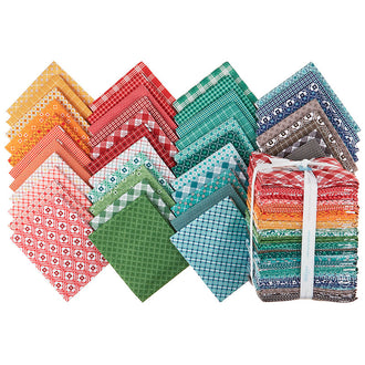 Bee Plaids Fat Quarter Bundle