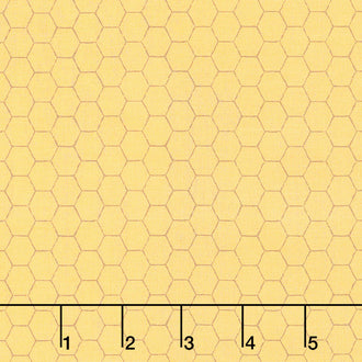 Bee's Life - Honeycomb Honey Yardage