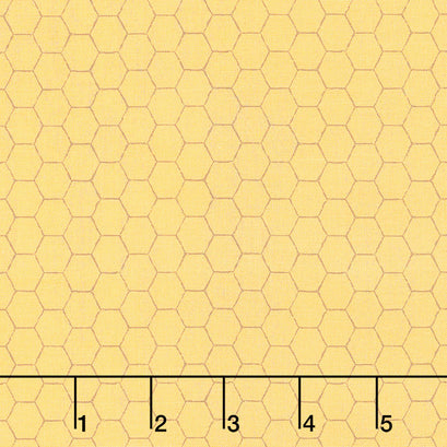 Bee's Life - Honeycomb Honey Yardage