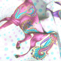 Believe in Unicorns - Allover Unicorns Pastel Metallic Yardage Alternative View #1