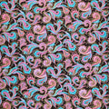 Believe in Unicorns - Fractal Allover Black Metallic Yardage Primary Image