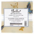 Bella Mariposa 5" Metallic Charm Squares Alternative View #1