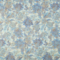 Bella Mariposa - Paisley Blue Metallic Yardage Primary Image