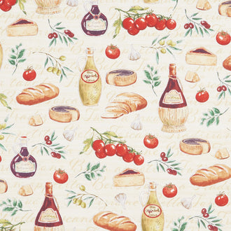 Bella Toscana - At the Tuscan Table Cream Yardage