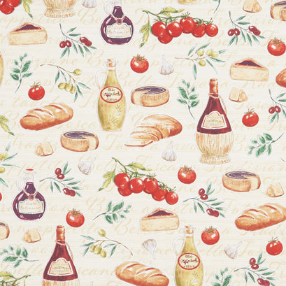 Bella Toscana - At the Tuscan Table Cream Yardage