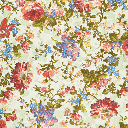 Belle Epoque - Bold Floral Green Yardage