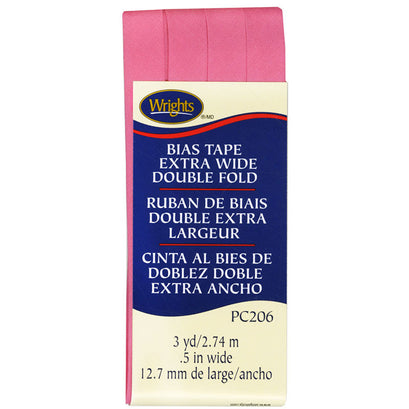 Wrights Berry Sorbet Bias Tape Extra Wide Double Fold