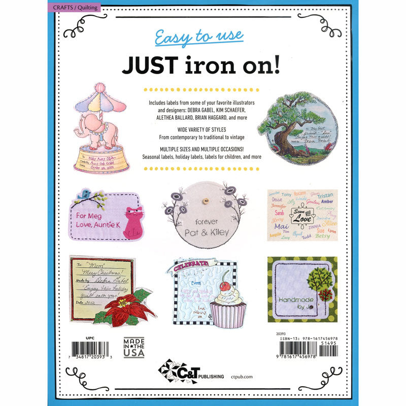 BestEver IronOn Quilt Labels