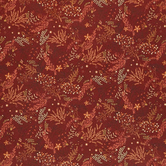 Best of Days - Allover Flower Red Yardage