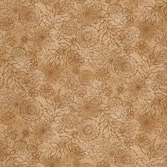 Best of Days - Wall Flower Gold Yardage