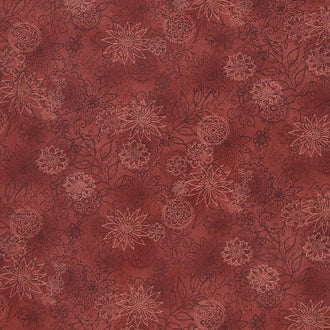 Best of Days - Wall Flower Red Yardage