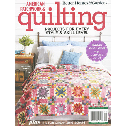 Better Homes and Gardens American Patchwork & Quilting February 2022