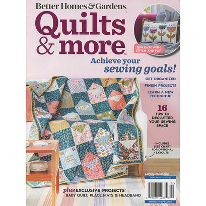 Better Homes and Gardens Quilts and More Spring 2022