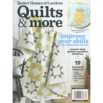 Better Homes and Gardens Quilts and More Summer 2021
