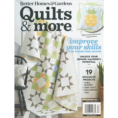 Better Homes and Gardens Quilts and More Summer 2021
