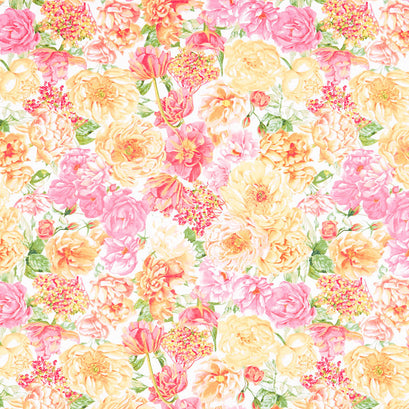 Between Friends - Best Friends Garden White Yardage