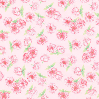 Between Friends - Peony Bunches Blush Yardage