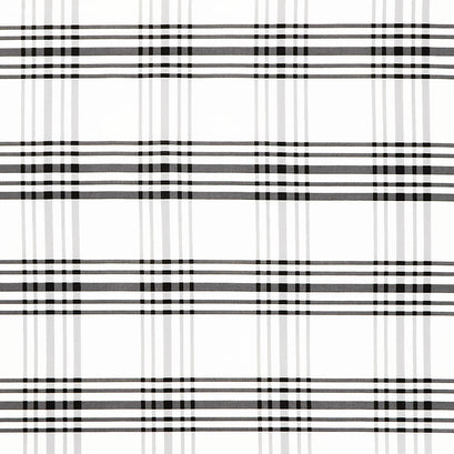 Fleur Noire - Plaid Cream Yardage