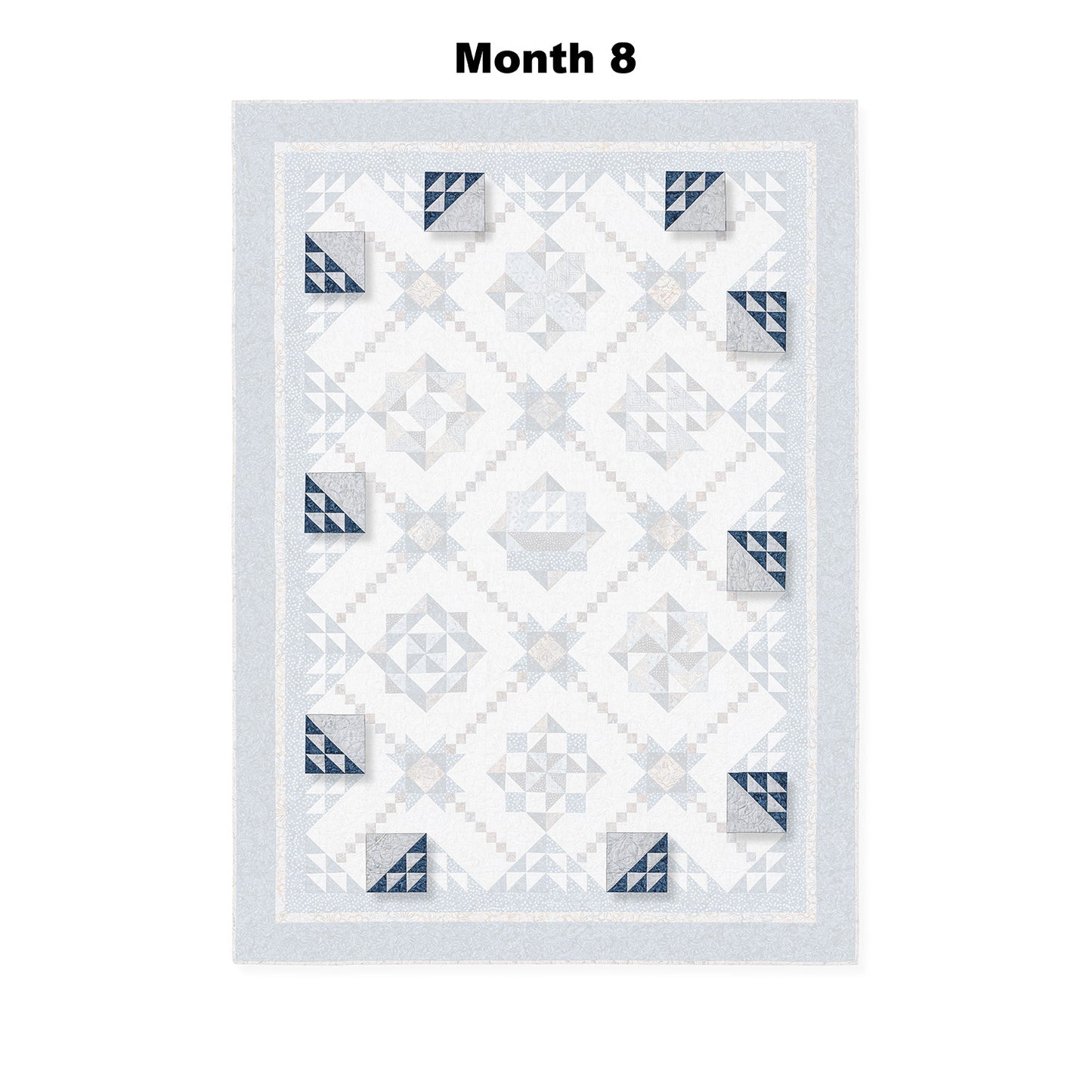 Tonga Lakeside Rough Waters Block of the Month Alternative View #10