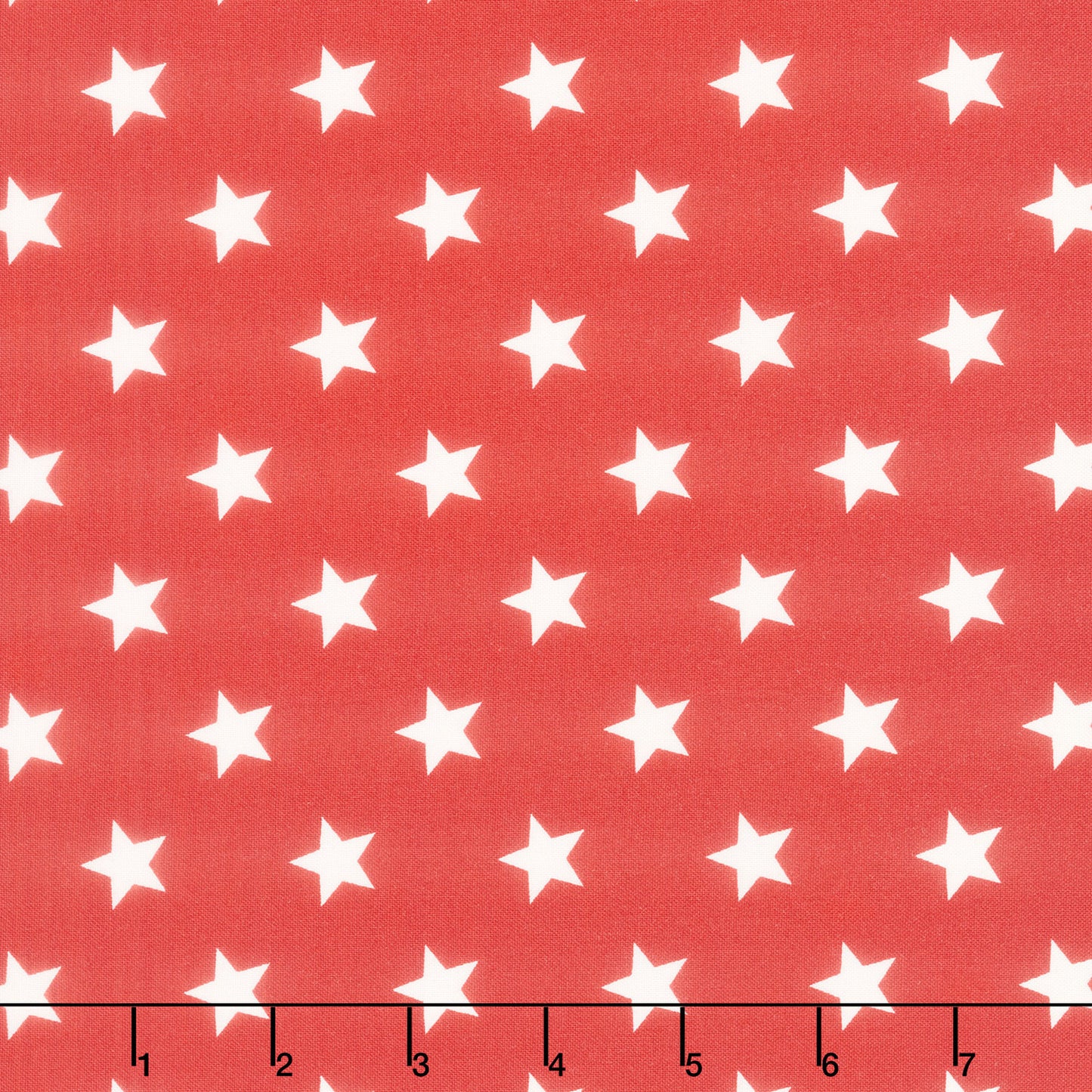 Monthly Placemat Coordinate - Stars Red Yardage Primary Image